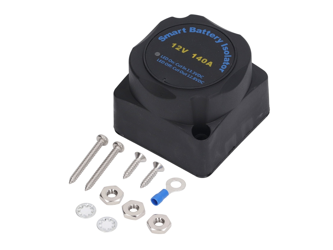 Kit Aislador De Batería Inteligente Vsr, Cargador Automático Sensible Al Voltaje, Doble 12v 140a