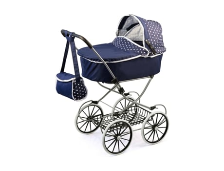 Accesorios REIG Carrito para Muñecas Classic Deluxe 70 X 42 X 89 cm Azul (Edad Mínima Recomendada: 3 años)