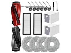 Accesorios para aspiradora robot Qrevo Curve/p20 Pro: cepillo lateral principal, bolsas de repuesto, mopas Fvayotoy