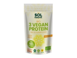 3 Vegan Protein Sin Gluten Bio Vegan 250G SOLNATURAL