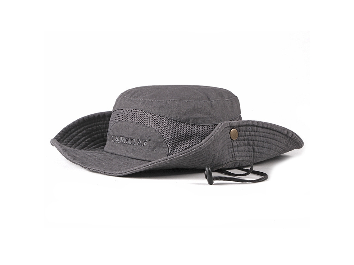 Sombrero de sol Yuysan, 100% algodón, protección solar, plegable y transpirable, ala de 7 cm, talla única (56–58 cm).