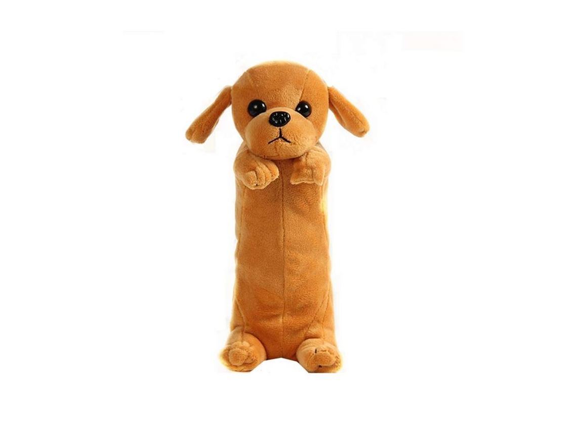 2026rebe-estuche De Lápices Lindo De Peluche Perro Azul Para Escuela Oficina Almacenamiento Estuche De Cosméticos