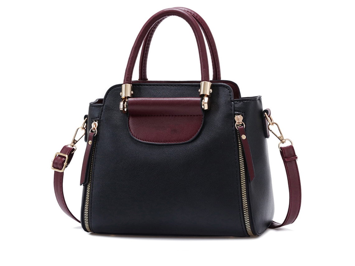 Bolso Bandolera De Mujer Con Asa Superior, De Piel Sintética, De Gran Capacidad, Ideal Para Ir De Compras Y Para Uso Diario.
