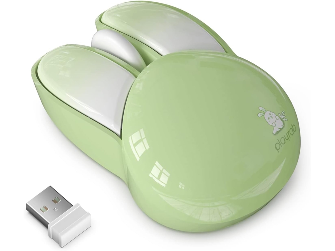 Lindo Ordenador Con Cable De Conejo De 2,4 G Con Diseño Silencioso Y Dispositivo Señalador Kawaii 59 |