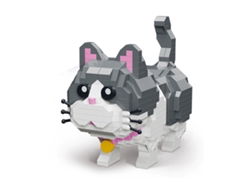 Blocos De Construção Mini Animais Cute Gatos Brinquedo Educativo Kit Para Aniversário