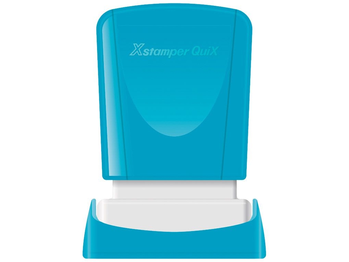 Quix Sello Personalizado X'STAMPER (Rojo - 11 X 25 Mm)