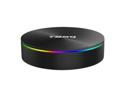 Yizhood Elloon T95q - Caja de TV Android con 4 GB de RAM y 32 GB de ROM, 4K, Wifi dual, color negro