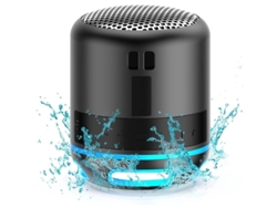 Altavoces Bluetooth pequeños, altavoz inalámbrico portátil, minialtavoz TWS, emparejamiento, luces RGB, 15 horas de reproducción, Yizhood