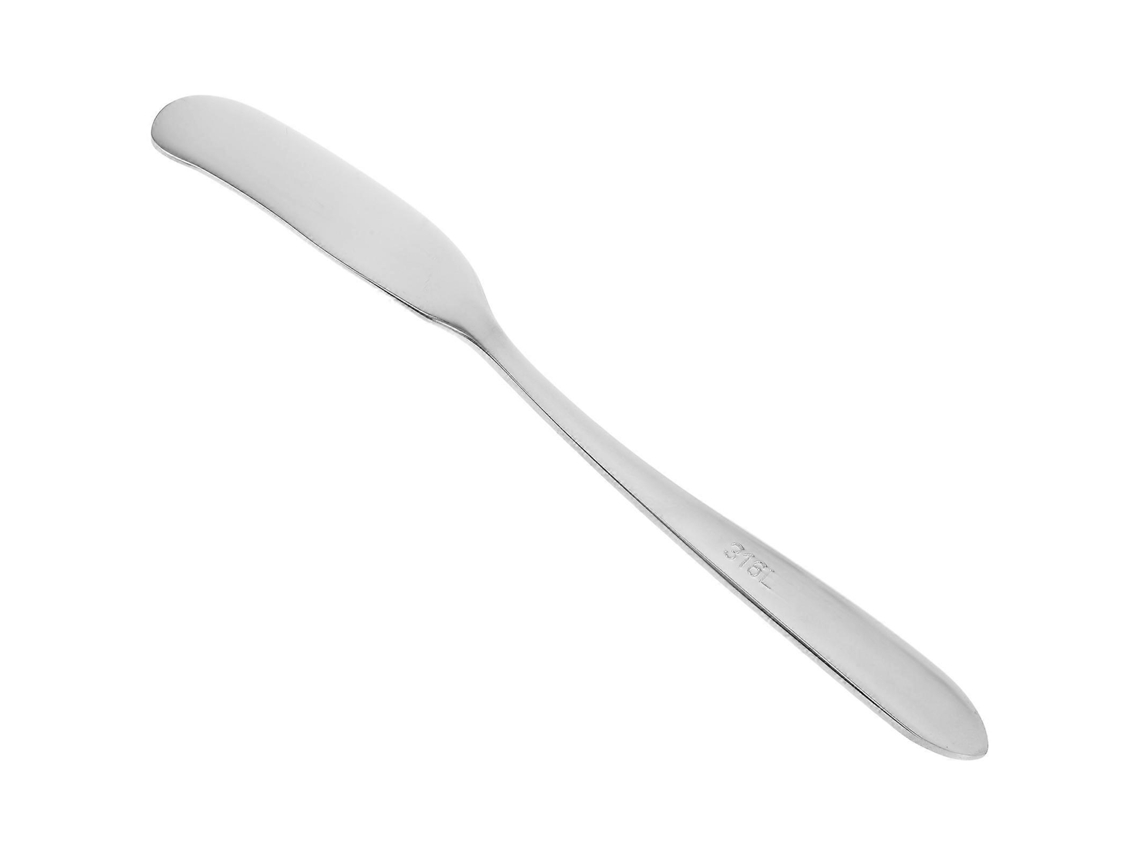 Espátula plateada para mantequilla, cuchara de acero inoxidable para rellenar galletas Nostalgia88