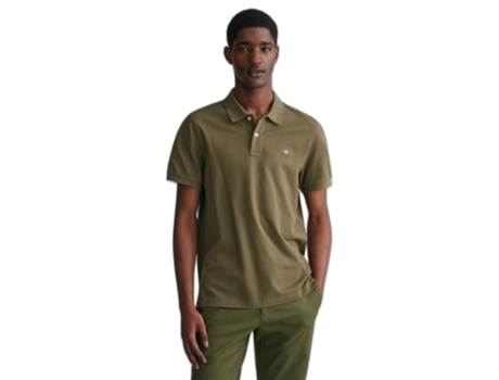 Polo de Hombre GANT Shield Verde (M)
