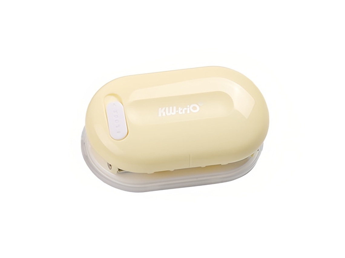 Mini taladro portátil de 3 agujeros para hojas sueltas, capacidad para 5 hojas, 5,5 mm de diámetro, para cuadernos de planificación escolar/de taller | Sin marca