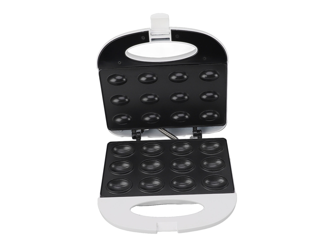 Juego De 12 Piezas De Gofreras Eléctricas De Doble Cara, De Acero Inoxidable Con Placas Antiadherentes, 750 W.