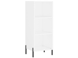 Maison Exclusive - Aparador De Madera De Ingeniería Blanco 34,5x32,5x90 Cm