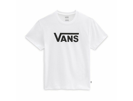 Camiseta de Manga Corta Infantil VANS Flying V Blanco (L - Blanco)