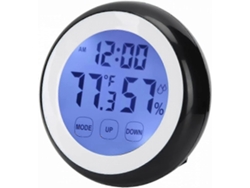 Relógio Eletrônico Shxx, Amplamente Utilizado Em Escritórios Infantis E Salas De Estar. Relógio Multifuncional E Durável, Preto, Modelo A906-2795.