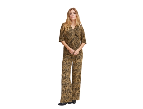 Camiseta de Mujer PULZ JEANS Cavila Dorado (M)