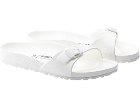Chanclas BIRKENSTOCK Eva Madrid Mujer (39 - Blanco)
