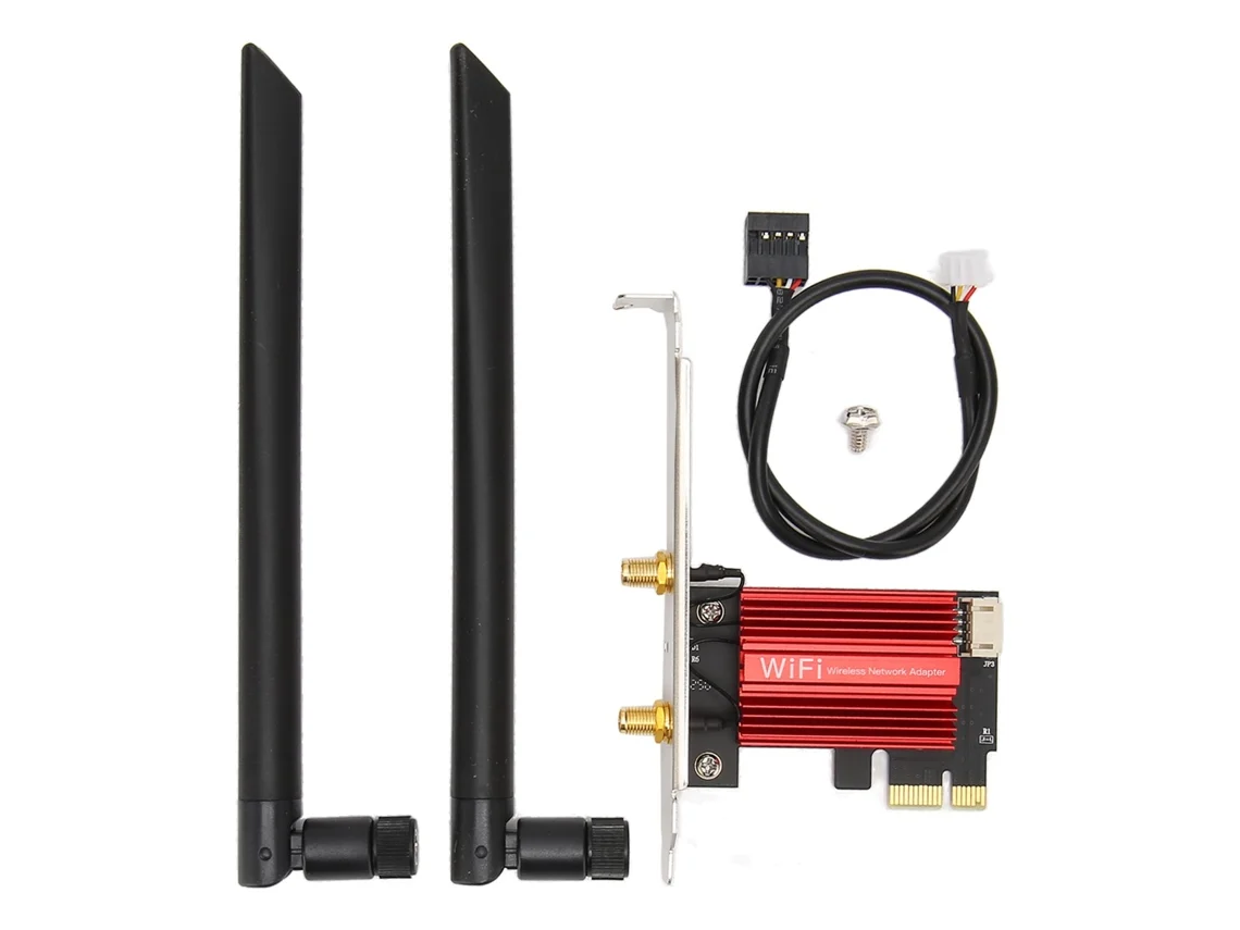 Tarjeta De Adaptador Wifi Pcie De Doble Banda