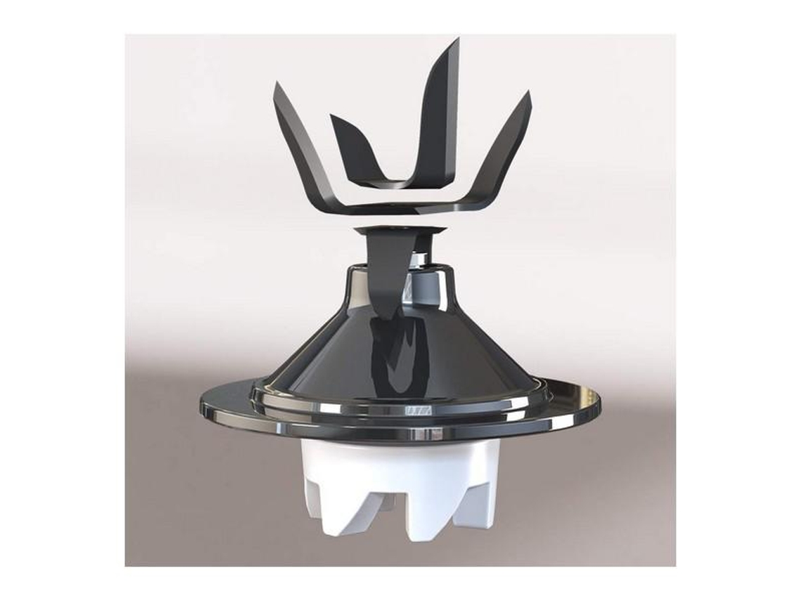 Cecotec Batidora De Vaso Power Black Titanium 1000. 1000 W Cuerpo De Acero Inoxidable Cuchilla De 6 Hojas Con Recubrimiento De Titanio Negro Jarra