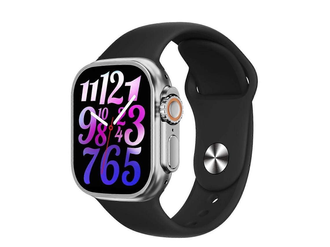 Reloj inteligente Ws E9 Ultra de 2,2 pulgadas con correa de silicona resistente al agua IP67, compatible con frecuencia cardíaca y NFC. Ly Ebike