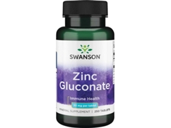 SWANSON Zinc Gluconate 30 Mg 250 Tabletas