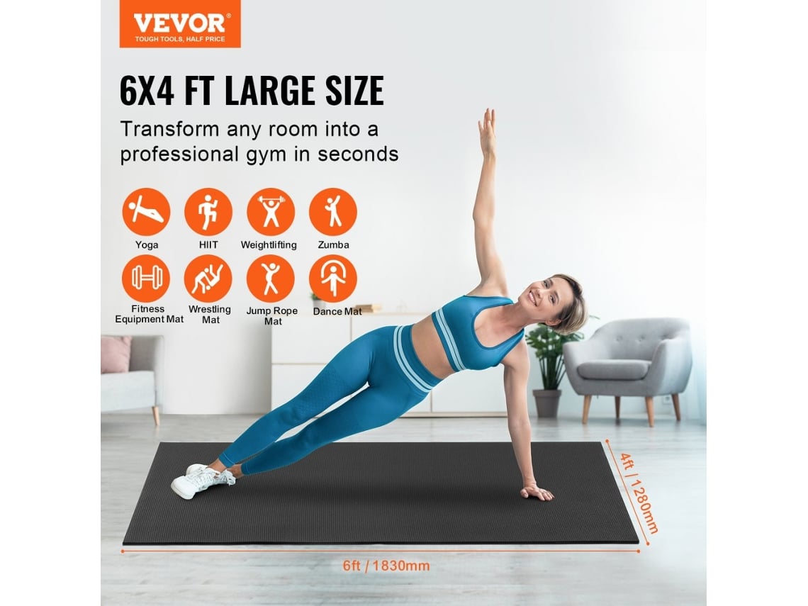 Alfombrilla De Yoga Antideslizante, Esterillas De Fitness De Pilates