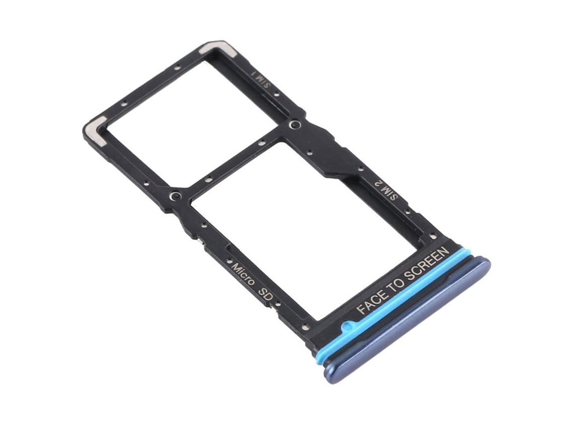 Bandeja Sim Para Xiaomi Mi 10t Lite Adaptador Tarjeta Sd Repuesto Gris Negro
