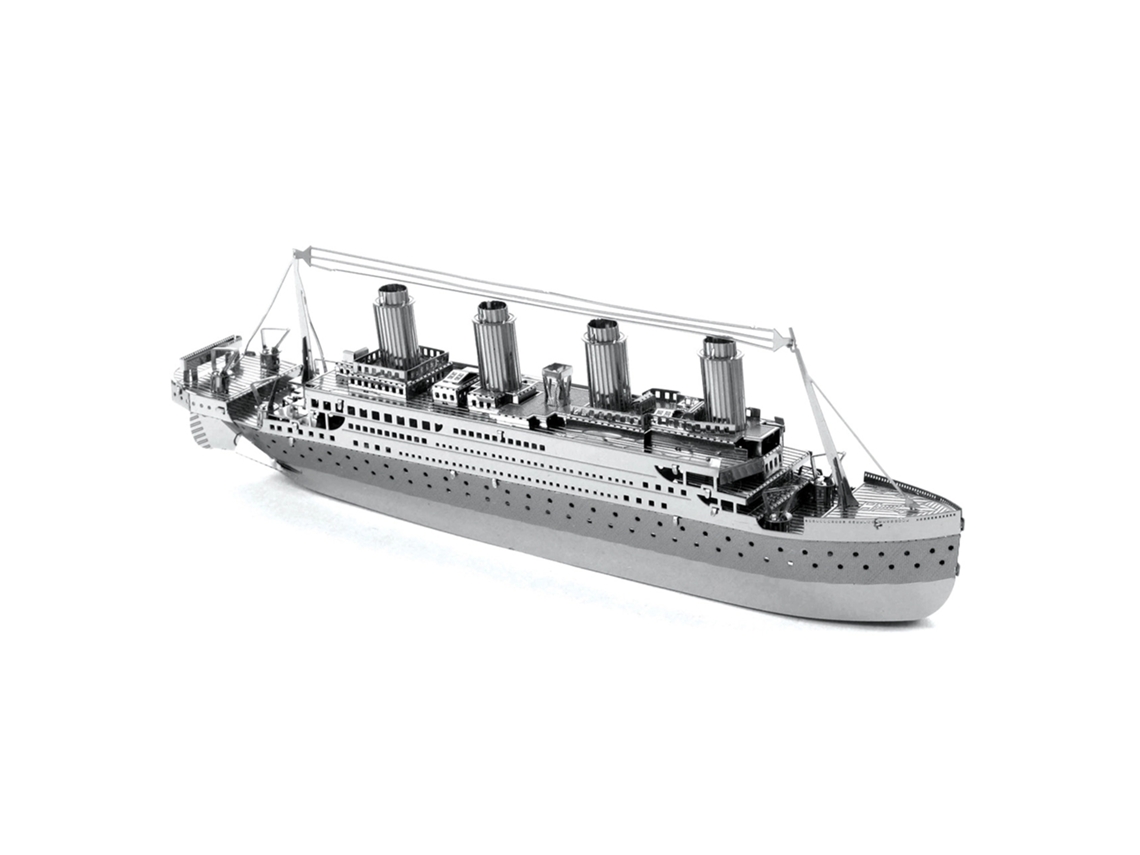 Rompecabezas de metal 3D de Eifson para maqueta del Titanic
