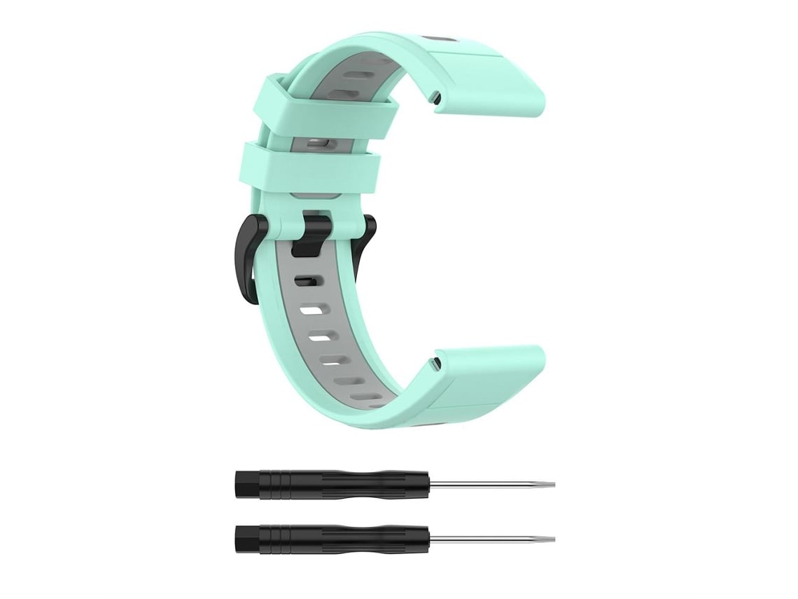 Correa De Repuesto Compatible Con Garmin Fenix 7x/6x Gps/pro, Pulsera De Silicona De 26 Mm Con Herramienta