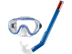 Conjunto De Máscara E Tubos Frontales de Buceo SEACSUB Bis Marina Siltra