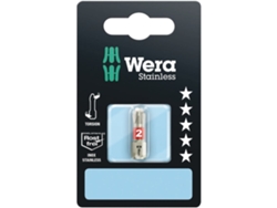 Punta Phillips, zona de torsion, acero inox 3851/1 TS PH 1 x 25 mm SB WERA 05073610001