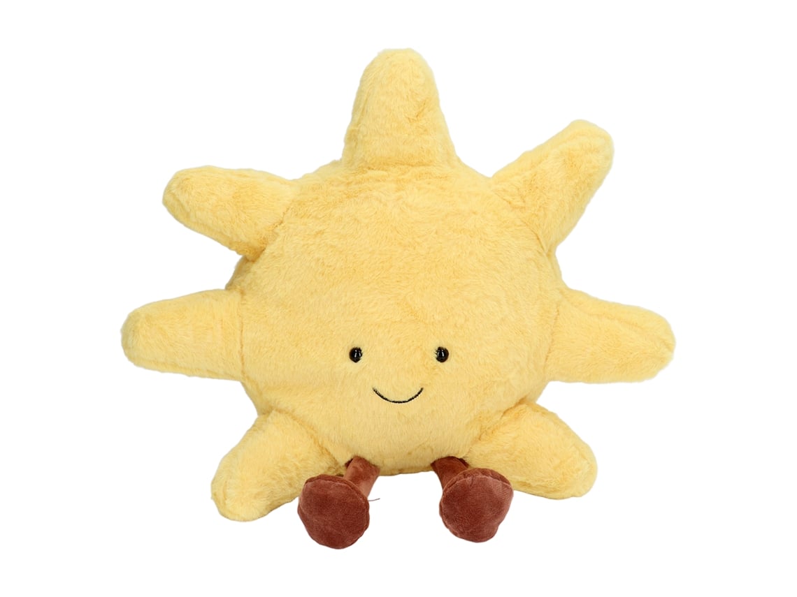 2026-juguete De Peluche En Forma De Sol Suave Y Amigable Con La Piel Muñeco De Peluche Decorativo Para Niños Sala Coche Oficina