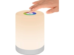 2026-lámpara De Noche Led Inteligente, Mesa De Noche Táctil Regulable Rgb Recargable Usb