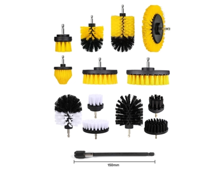 Kit de Cepillos para Taladro SCRUBBY