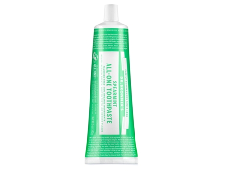 Pasta de Dientes Biológica DR. BRONNER'S Menta-pimenta (105 ml)
