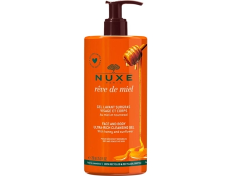 Gel de Limpieza NUXE Rêve De Miel Dermatologique (750 ml)