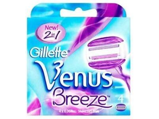 Rasuradoras Desechables GILLETTE Venus Breeze (4 Unidades)