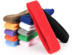 Diadema Deportiva Elástica Y Antideslizante De 12 Piezas Para Yoga Y Running, Absorbente.