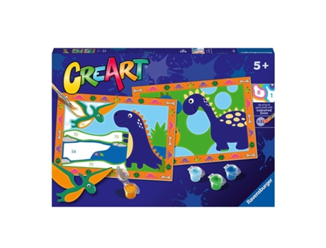 Creart Serie Junior 2 X Dinosaurios RAVENSBURGER
