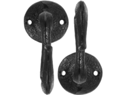 Ganchos De Pared De Hierro Resistentes, Juego 2, Para Abrigos Y Paquetes,