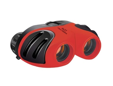 Prismáticos CHRONUS WYJ0501 8x21 (Rojo)