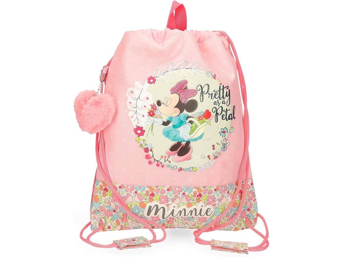 Mochila DISNEY Minnie Florals Rosa (27x34x0,5 cm)