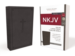 Libro NKJV - Value Large Print Thinline Bible de THOMAS NELSON (Inglês)
