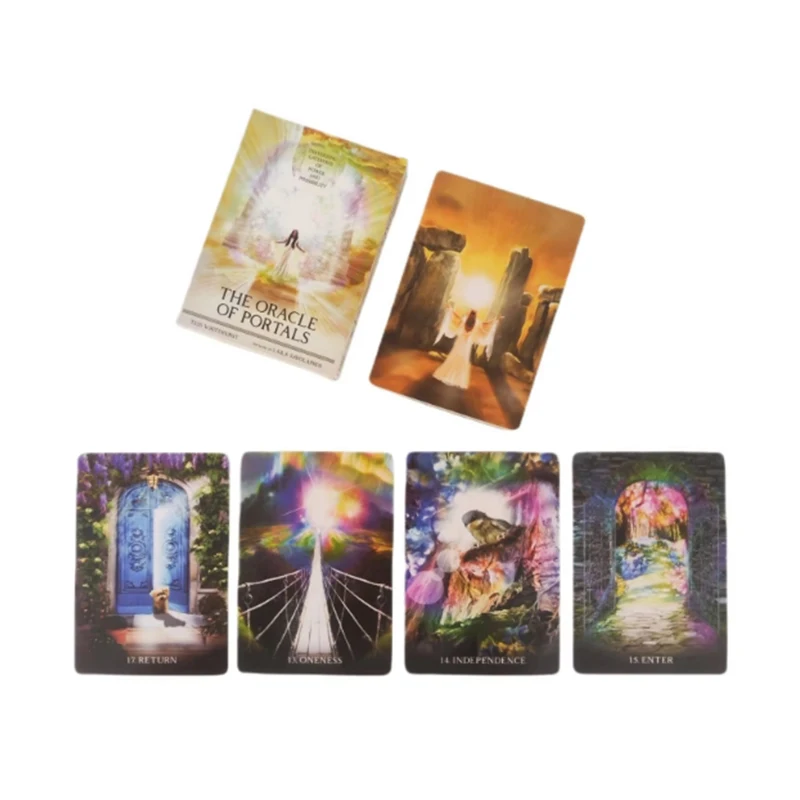 Últimas Tarjetas De Preguntas Populares Del Portal Oracle (44 Tarjetas/juego) Tarjetas De Adivinación Del Destino Mitológico