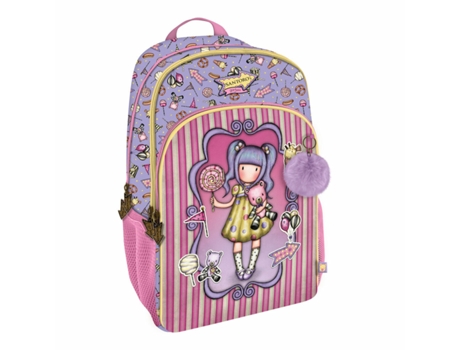 Mochila de La Escuela Gorjuss Primer Premio Lilac 29 x 45 x 17 cm