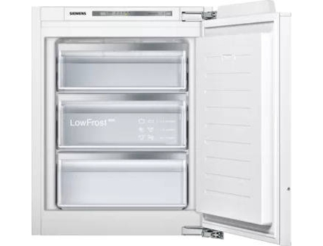 Congelador Vertical Integrable SIEMENS GI11VAFE0 (Low Frost - 71.2 cm - 72 L - Blanco)