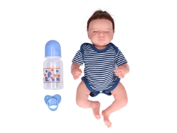 Ats-muñeca Bebé Recién Nacido De Silicona 12 Pulgadas Ojos Cerrados Realista Lavable Impermeable Niño