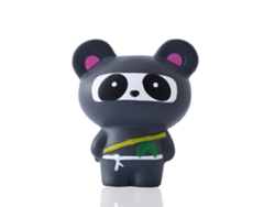 Ats-juguete Antiestrés De Squeezing De Forma De Panda Lento Para Niños Adultos Regalo Decoración Hogar