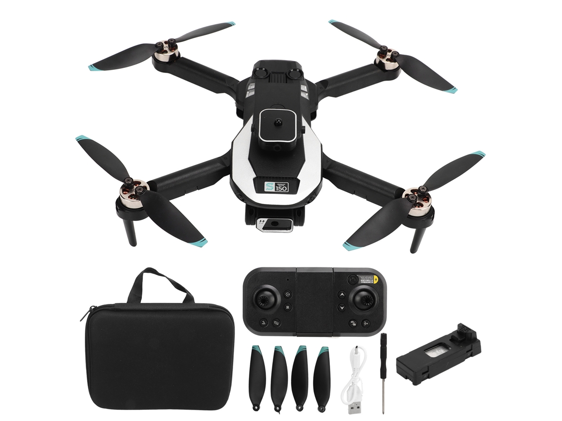 Dron Aéreo Sin Cabeza Con Sistema Para Evitar Obstáculos, Cámaras Hd Duales, Posicionamiento Por Flujo Óptico Y Batería Integrada. Para Mayores De 14 Años.