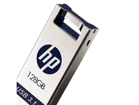 Hp Pen Usb 3.0 128Gb X795W Metal Azul Plata